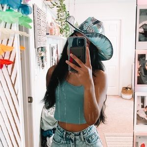 SOLD budlight cowboy hat